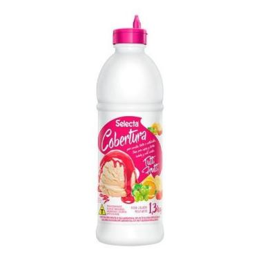 Imagem de Cobertura Para Sorvete Sabor Tutti Frutti 1,3kg Selecta