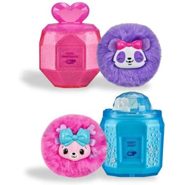 Imagem de Pikmi Pops Cheeki Puffs - 2-Pack Colecionável Brilho De pelúcia com perfume em perfume, multicolorido