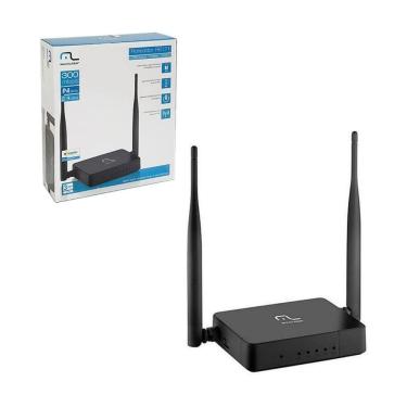 Imagem de Roteador Multilaser RE171 Wireless 300Mbps 2 Antenas Removíveis 5dBi 4 Portas LAN 2.4GHz