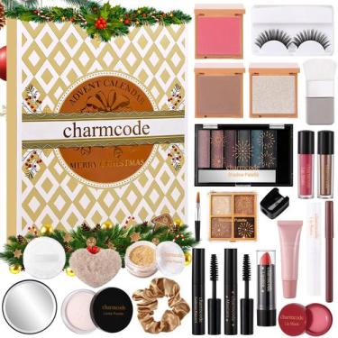 Imagem de Calendário de advento de maquiagem CHARMCODE, conjunto de Natal de 24 
