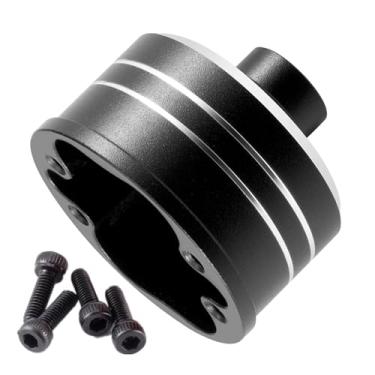 Imagem de BRKRC Aluminium Alloy Front/Rear Diff Case Differential Carrier for Tra-xxas 1/16 Mini Maxx/Mini XRT/Mini Slash 4X4 Rally VXL Ford Upgrade (Black)