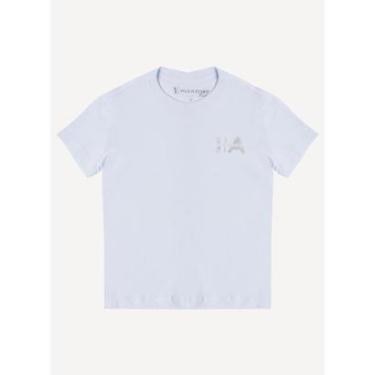 Imagem de Camiseta Aleatory Estampada Infantil Silver One Branca-Masculino