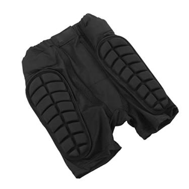 Imagem de ZJchao Protetor de Almofada de Quadril, Shorts Acolchoados Ajustáveis ​​de Eva de Poliéster de Algodão Com Cinto Elástico para Esqui, Patinação No Gelo (XXL)