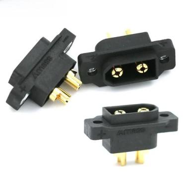 Imagem de Conector Macho Montável RC Drone XT60EW-M 1 2 5 10 20 PCS Amass Para A