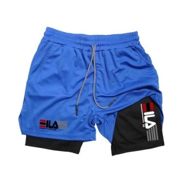 Imagem de Shorts De Corrida Masculinos De Secagem Rápida E Respirável, Compressã