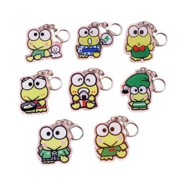 Imagem de Chaveiros De Acrílico Kerokero KeroPpi, Pingentes De Anime E Desenho A