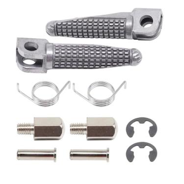 Imagem de OXCANO Pegs Apoio para os pés dianteiro da motocicleta compatível com Kawasaki ZX-10R EX650 650R, compatível com VERSYS Z750 Z750S ZX-6R/9R/10R/12R GTR1400 ZZR1200 Z1000