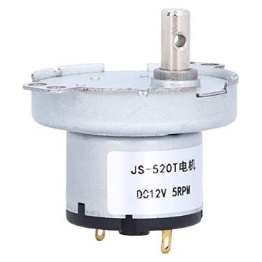 Imagem de Acouto Motor Síncrono JS?520T DC 12V 5RPM Ideal para Aparelhos Eletrônicos, Artesanato e Iluminação