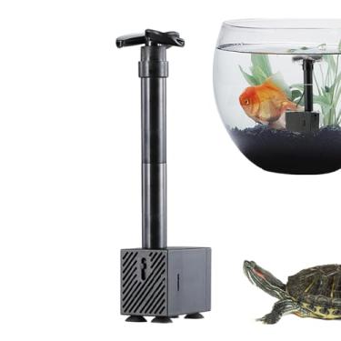 Imagem de Máquina de ondas de aquário com bocal rotativo de 360 graus, bomba de circulação de tanque de peixes ultra-silenciosa, máquina de ondas de tanque de peixes, filtro de fluxo de água de baixo ruído de