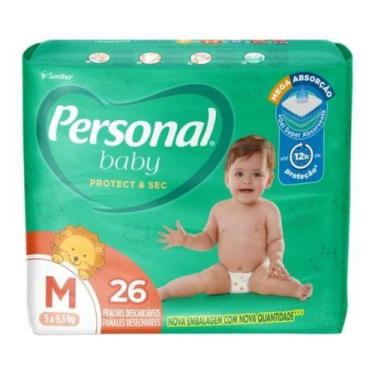 Imagem de Fralda personal baby jumbo m 26un