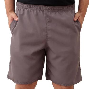 Imagem de Short Bermuda Tactel Black Bear Liso Lisa Masculina Casual-Masculino