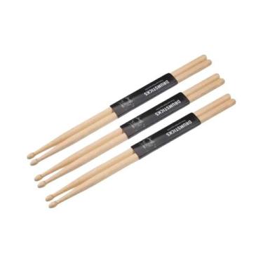 Imagem de Baquetas De Bordo Premium 5A/7A, Mallets Duráveis Para Prática, Para T