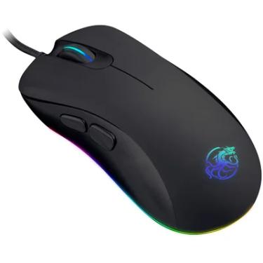 Imagem de Mouse Gamer Draxen Dn60, Com Fio, RGB,  5000 DPI, Preto - Pmw3325
