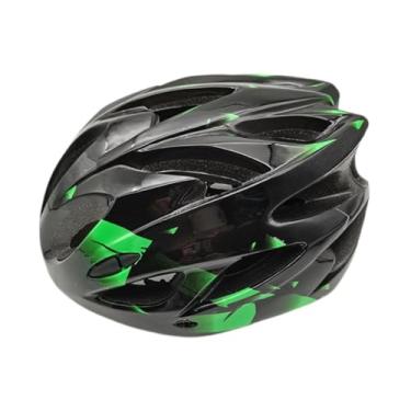 Imagem de RNXRZANK Capacete de Ciclismo Adulto, Respirável, para Ciclismo de Estrada, Mountain Bike E Ciclismo em Geral, Verde