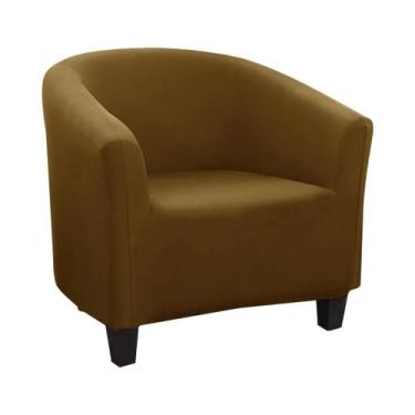 Imagem de Capa Protetora Para Poltrona De Clube Em Spandex Estampado, Capa Para 