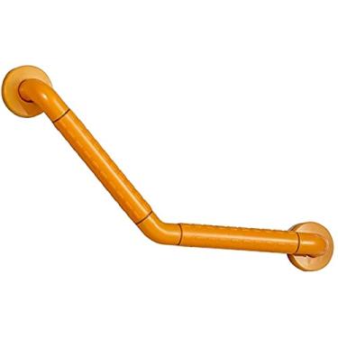 Imagem de Trilhos de apoio para alças de banheiro, barras de apoio para banheira, barras de apoio para banheiro, corrimão, alça de chuveiro de nylon antiderrapante, corrimão de segurança para banheiro/amarelo