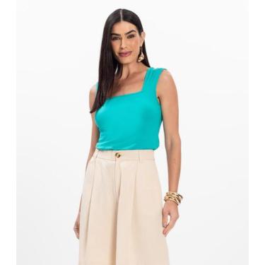 Imagem de Blusa Feminina Infinita Cor Verde, GG, Verde