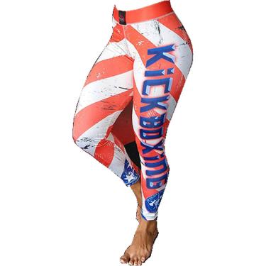 Imagem de Calça de Compressão Termica Legging Feminina - 1803 - USA - G - Kick Boxing