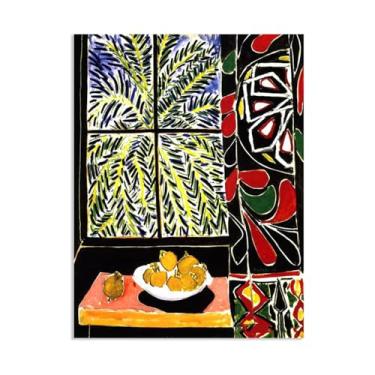 Imagem de Henri Matisse Impressão de arte interior com uma cortina egípcia, pôster, pinturas famosas, arte de parede, Henri Matisse, decoração de banheiro, presente para sala de estar, casa, escritório