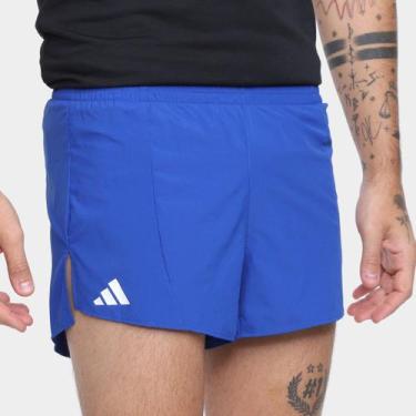 Imagem de Short Adidas Adizero Essencials Masculino, Azul, M