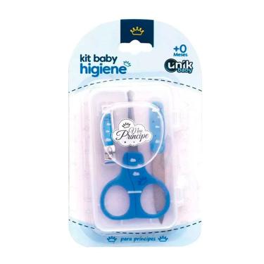 Imagem de Kit Tesoura Lixa e Cortador de Unha Principe - Unik