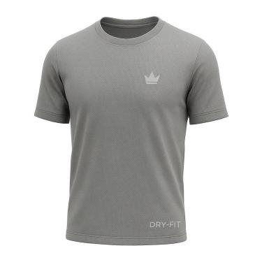 Imagem de Camiseta Dry Masculina Academia Treino Corrida Ciclismo Beach Tenis AntiSuor UV Rei do Esporte-Masculino