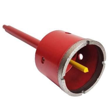 Imagem de Serra Copo Diamantada Com Haste 65Mm Guia Htom