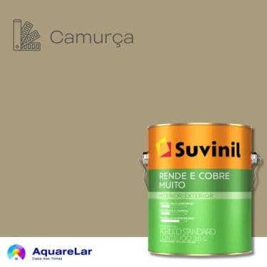 Imagem de Rende & Cobre Muito Suvinil Fosco 3,2L, CAMURÇA