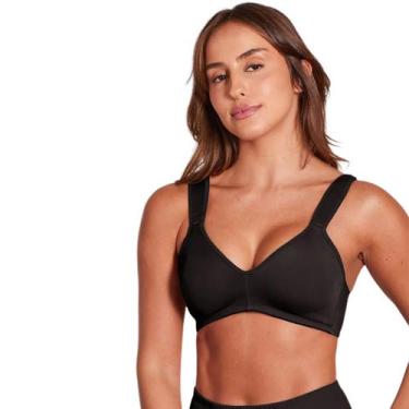 Imagem de Sutiã Sustentação Duloren Flex Power Alça Larga 111714, Preto, 50