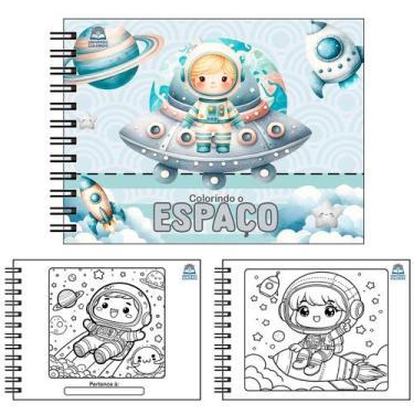 Imagem de Livro de Colorir Infantil CARROS E CAMINHOES 50 Folhas Capa Dura - Col