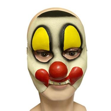 Imagem de Fantasia Máscara Palhaço Infantil Colorida De Látex Adulto - Lyxn