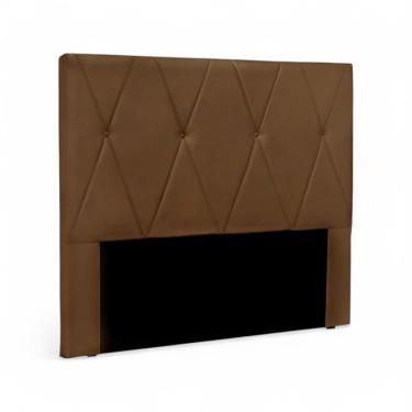 Imagem de Cabeceira Cama Box Casal 140cm Elisa Suede - Loja Sheep