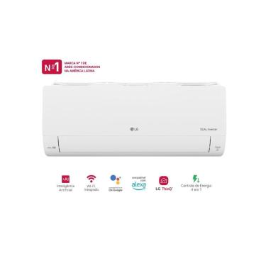 Imagem de Ar-Condicionado LG Dual Inverter AI Voice 12.000 BTU Quente/Frio 220V