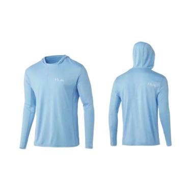 Imagem de Camiseta De Pesca Masculina De Manga Longa Com Proteção UV, Respirável