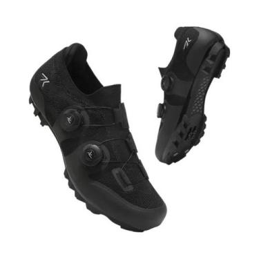 Imagem de Sapatos De Ciclismo Profissionais Unissex Com Clipe SPD Para Bicicleta