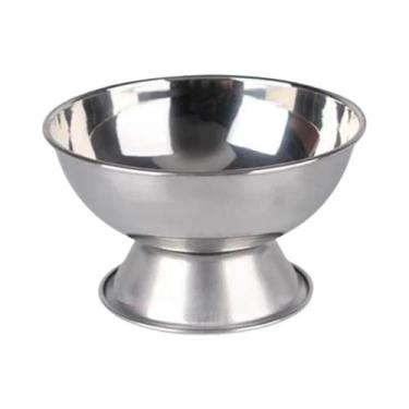 Imagem de Copos De Aço Inoxidável Para Sorvete, Tigela Para Salada, Prato De Fru