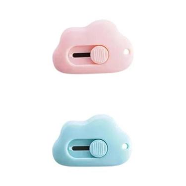 Imagem de Mini Estilete Portátil Em Formato De Coelho E Nuvem, Cortador De Papel