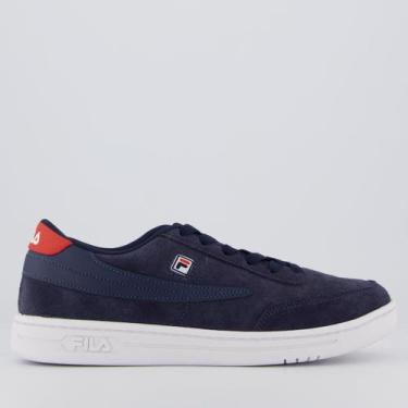 Imagem de Tênis Fila Sport Azul e Branco, 40