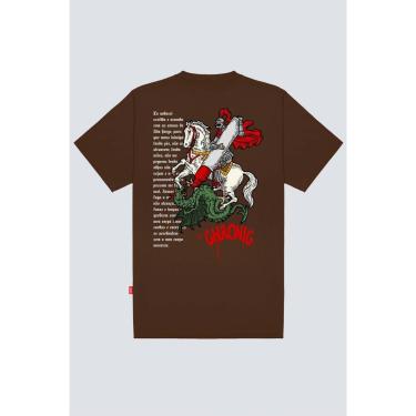 Imagem de Camiseta Chronic Big São Jorge Marrom Original-Masculino