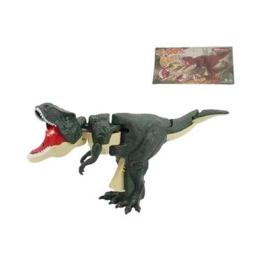Imagem de Brinquedo Antiestresse Para Meninos Dinossauros Com Arma E Movimento T
