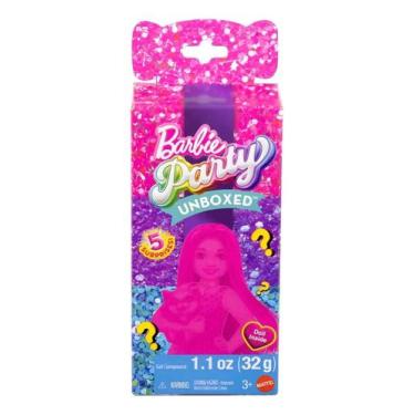 Imagem de Barbie Party Unboxed Chelsea Glamour Surpresa Jfy04