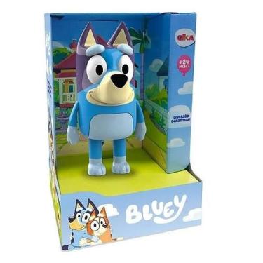 Imagem de Bonecos Turminha Bluey e Bingo Cachorrinhos 20cm Articulados Original 