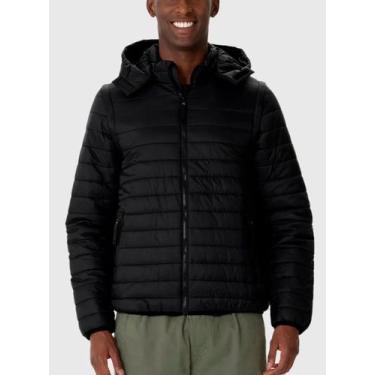 Imagem de Jaqueta Puffer Malwee 1000115429 Masculina Manga e Capuz Removíveis Ny
