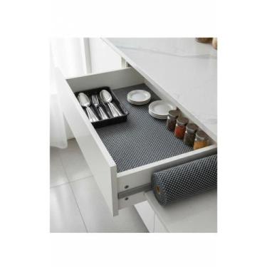 Imagem de Forro Emborrachado Para Gaveta/Armário 4,6m Cinza - Congratulations St