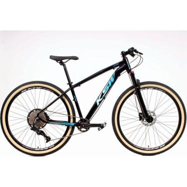 Imagem de  Bicicleta 29 Ksw Xlt 12v Freios Hidráulicos 1x12v Trava No Ombro Pneu Bege - Preto\Azul