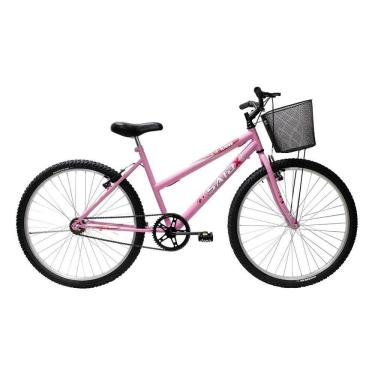 Imagem de Bicicleta Aro 26 Feminina Mono Sem Marcha Com Cesta Saidx