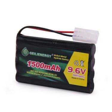Imagem de Pacote de bateria recarregável QBLPOWER 9.6V 1500mAh para carro RC