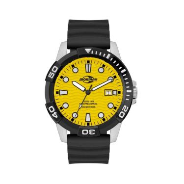 Imagem de Relógio Mormaii Masculino Ref: Mo2317ak/2y Esportivo Aço Prateado