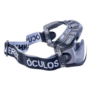 Imagem de Óculos de Proteção EVEREST SteelPro Danny Ampla Visão Antiembaçante CA 19628