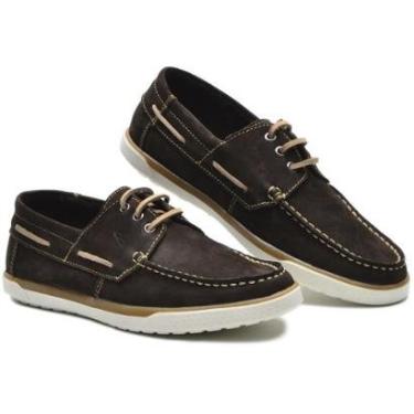 Imagem de Sapato Mocassim Docksider Couro Nobuck Casual G110-Masculino